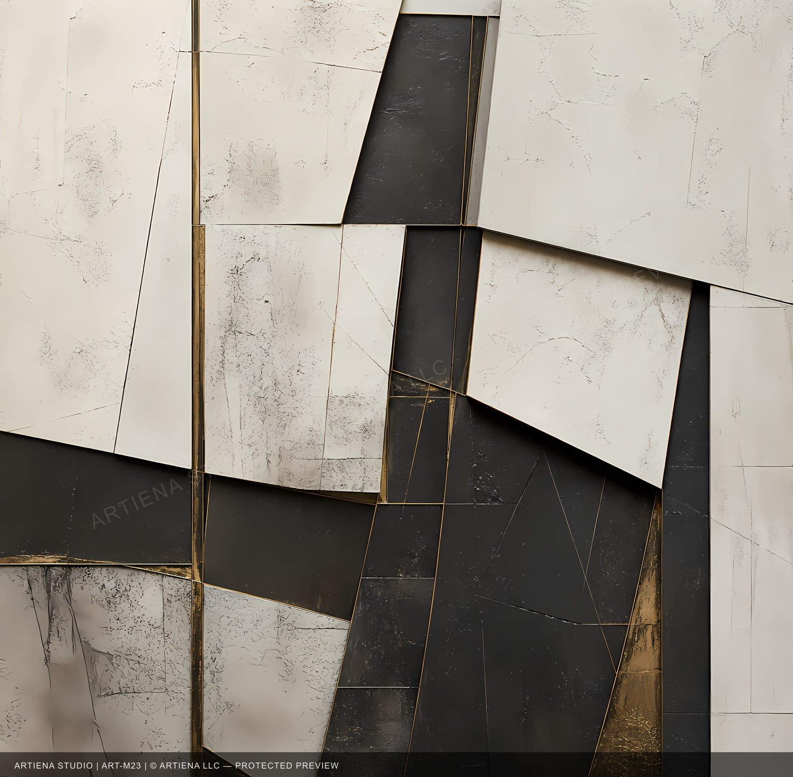 The Weight of Unbuilt Rooms by Artiena Studio, protected artwork preview